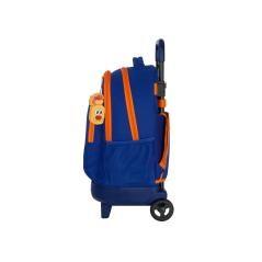 Cartera escolar safta con carro valencia basket club mochila grande con ruedas compact extraible 330x220x450 - Imagen 4