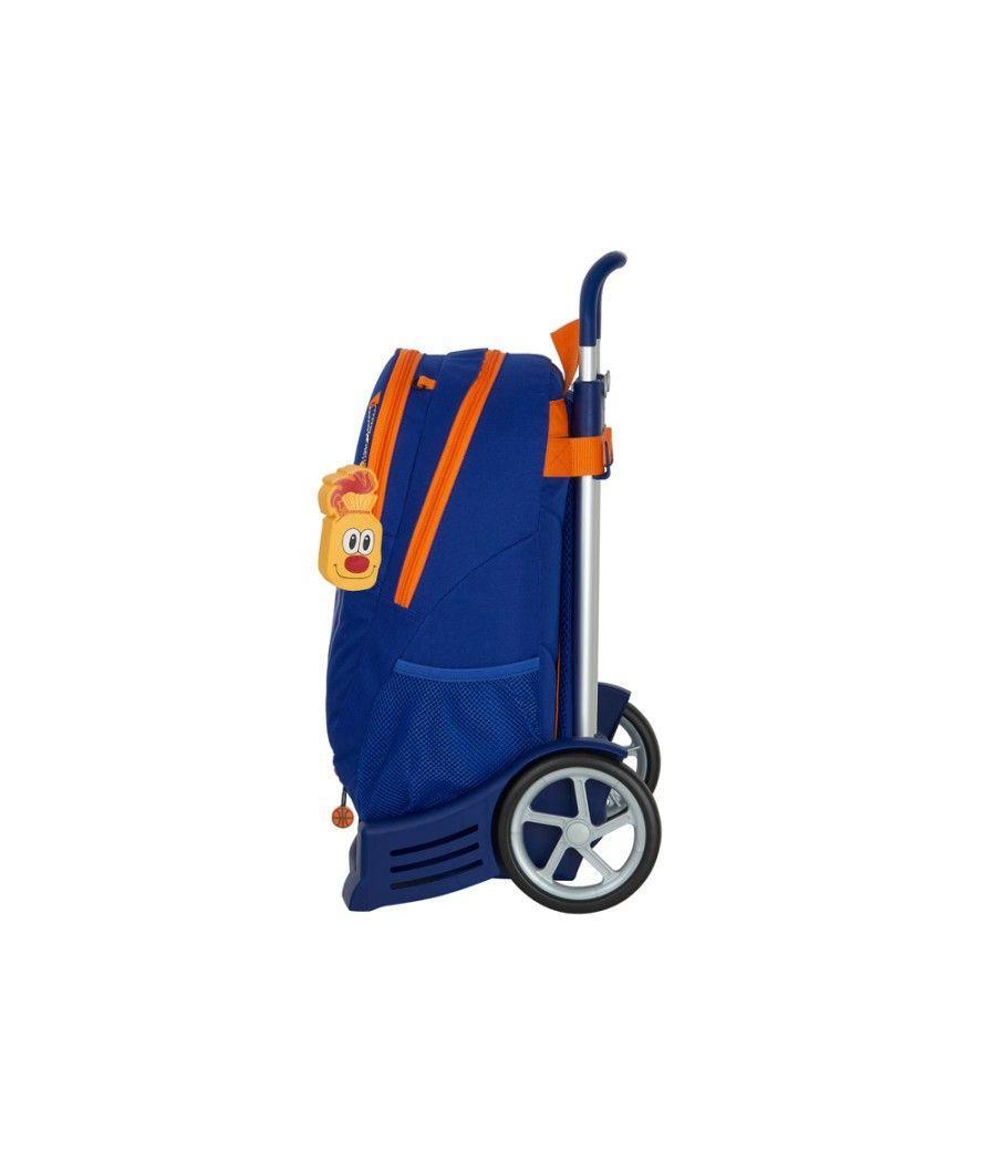 Cartera escolar safta con carro valencia basket club 320x160x440 mm - Imagen 4