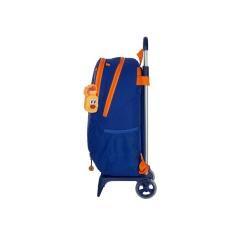 Cartera escolar safta con carro valencia basket club 320x160x440 mm - Imagen 4