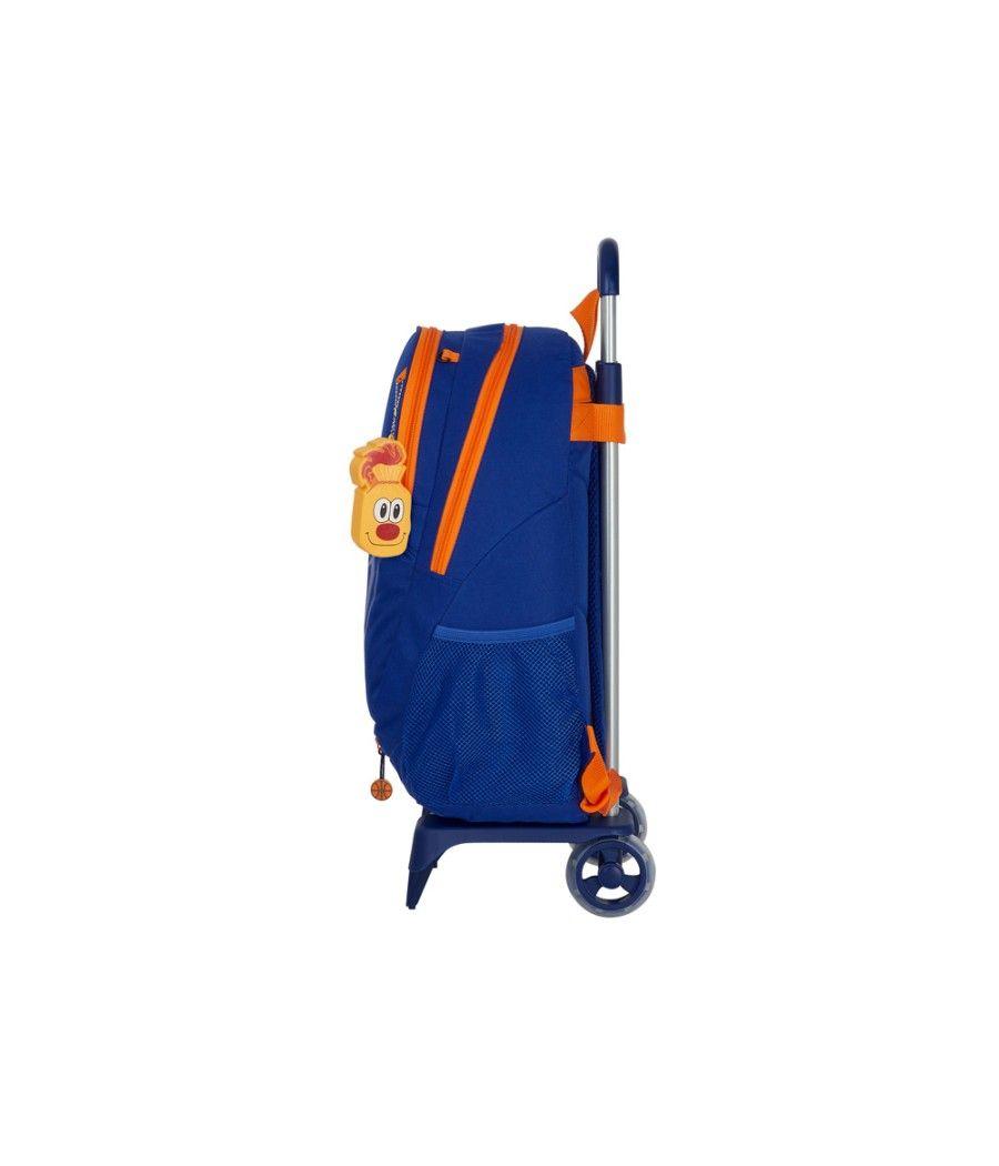 Cartera escolar safta con carro valencia basket club 320x160x440 mm - Imagen 4