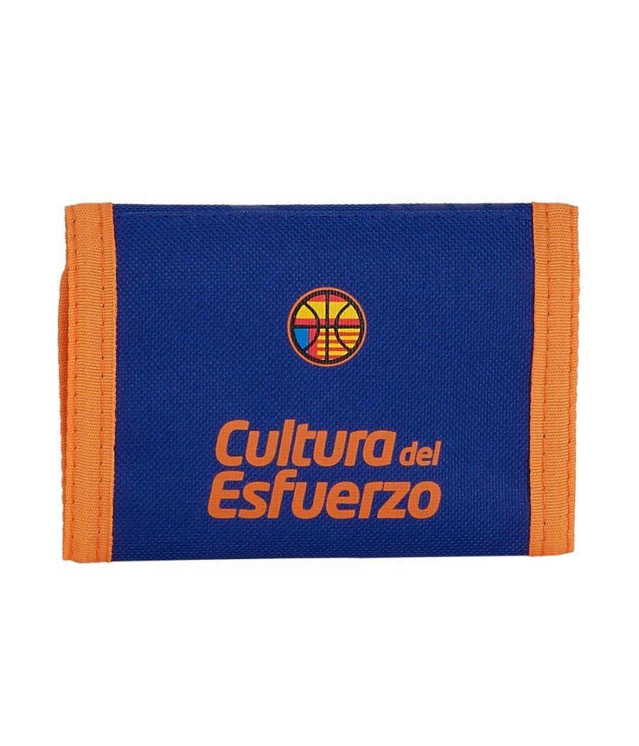 Bolso escolar safta portatodo valencia basket club billetera 125x95 mm - Imagen 3
