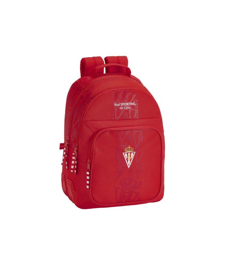 Cartera escolar safta sporting de gijon mochila 320x420x150 mm - Imagen 2