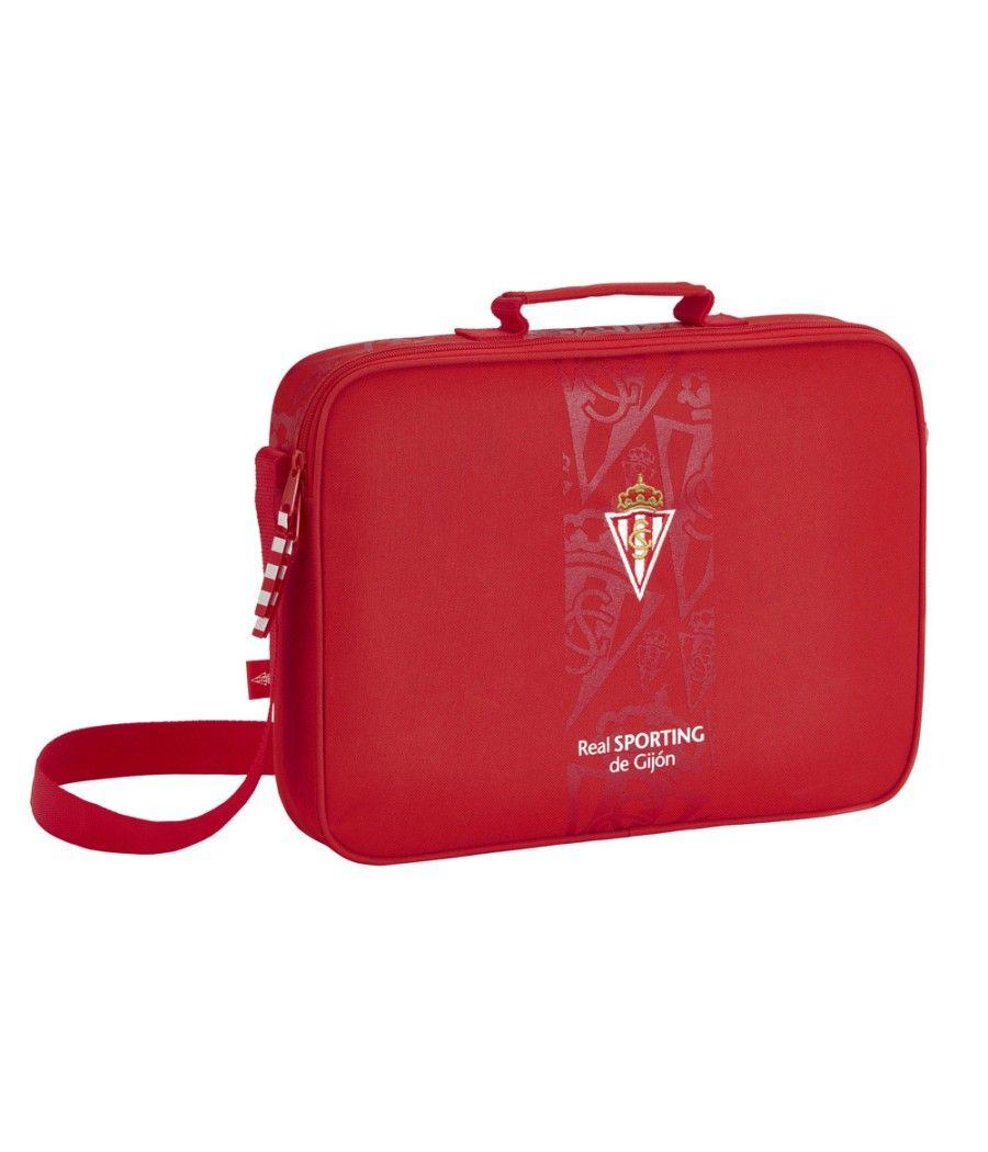 Cartera escolar safta sporting de gijon extraescolares 380x280x60 mm - Imagen 2