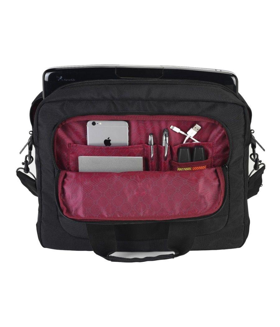 Cartera escolar safta f.c. barcelona premium maletin ordenador 15,6\" 400x90x310 mm - Imagen 5