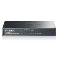 Switch no gestionable tp-link sg1008p 8p giga carcasa metalica no rack con 4p poe - Imagen 1