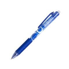 Bolígrafo q-connect retráctil borrable 0,7 mm color azul pack 10 unidades