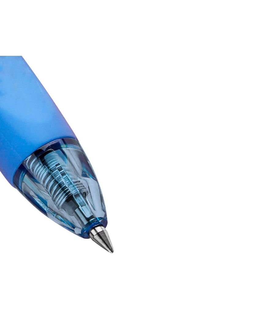 Bolígrafo q-connect retráctil borrable 0,7 mm color azul pack 10 unidades - Imagen 3