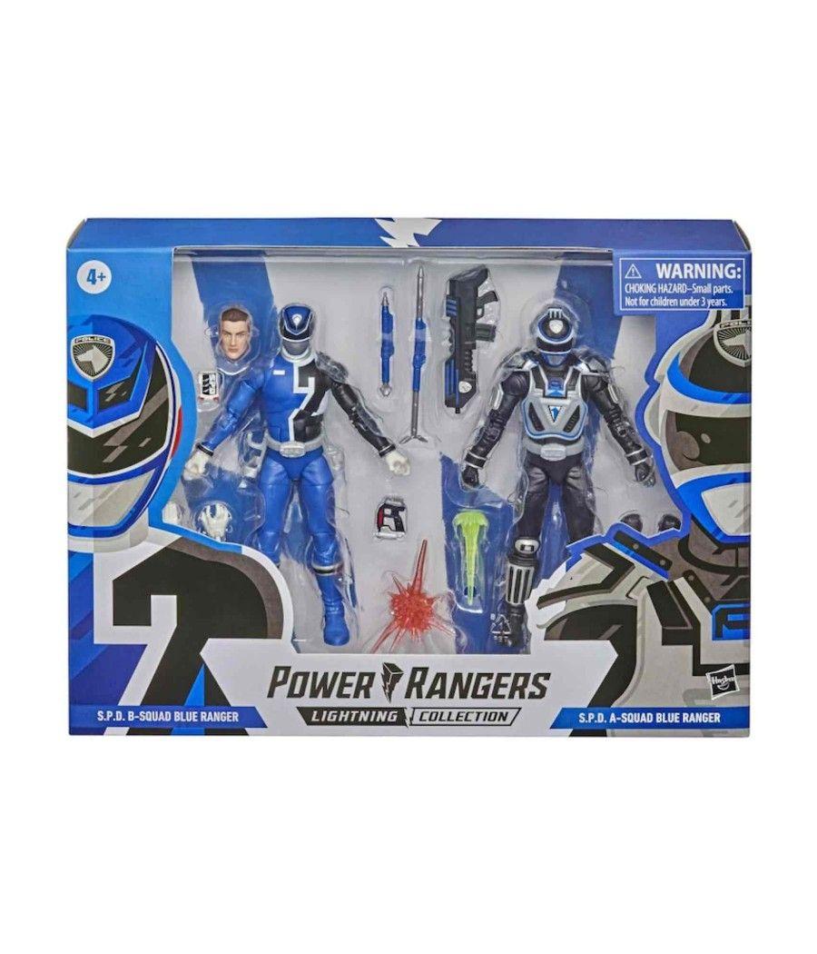 Figura hasbro power rangers blue ranger a & blue ranger b pack 2 figuras 15 cm - Imagen 1