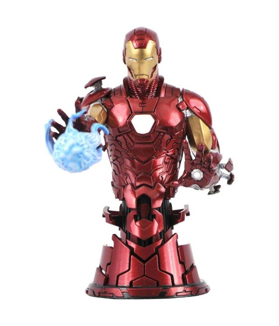 Figura diamond collection marvel avengers iron man mini busto resina 15 cm 1 - 7 scale - Imagen 1