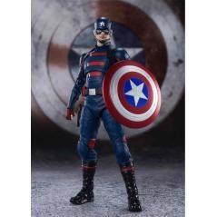 Figura tamashi nations capitan america john walker marvel the falcon and the winter soldier s. - Imagen 1