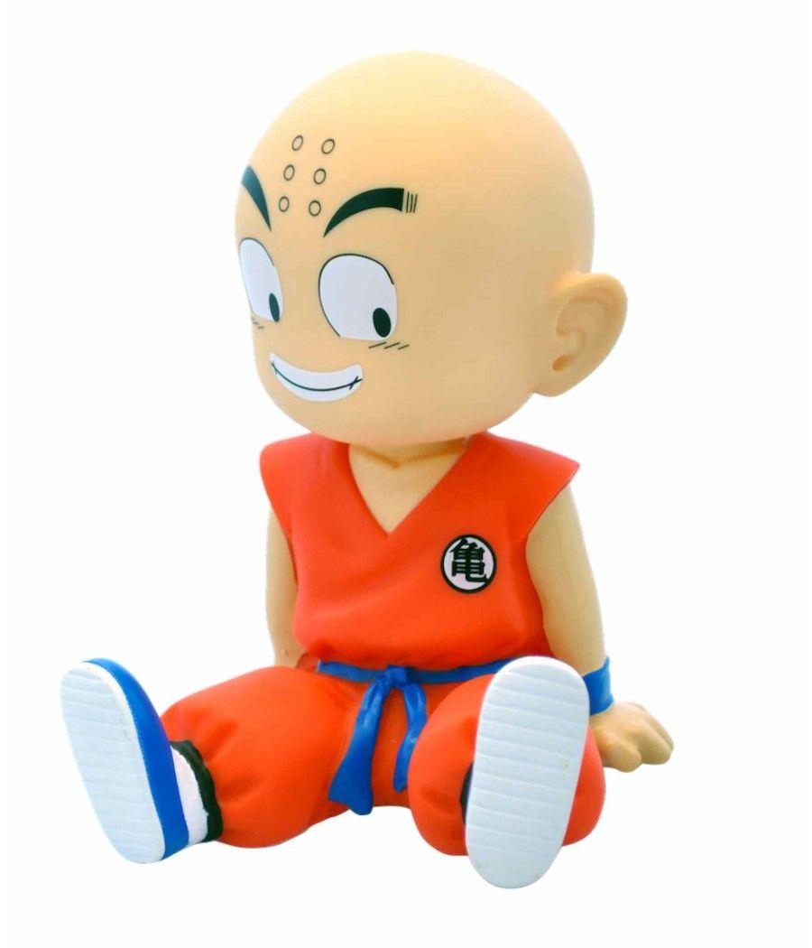 Figura hucha plastoy dragon ball krilin sentado - Imagen 1