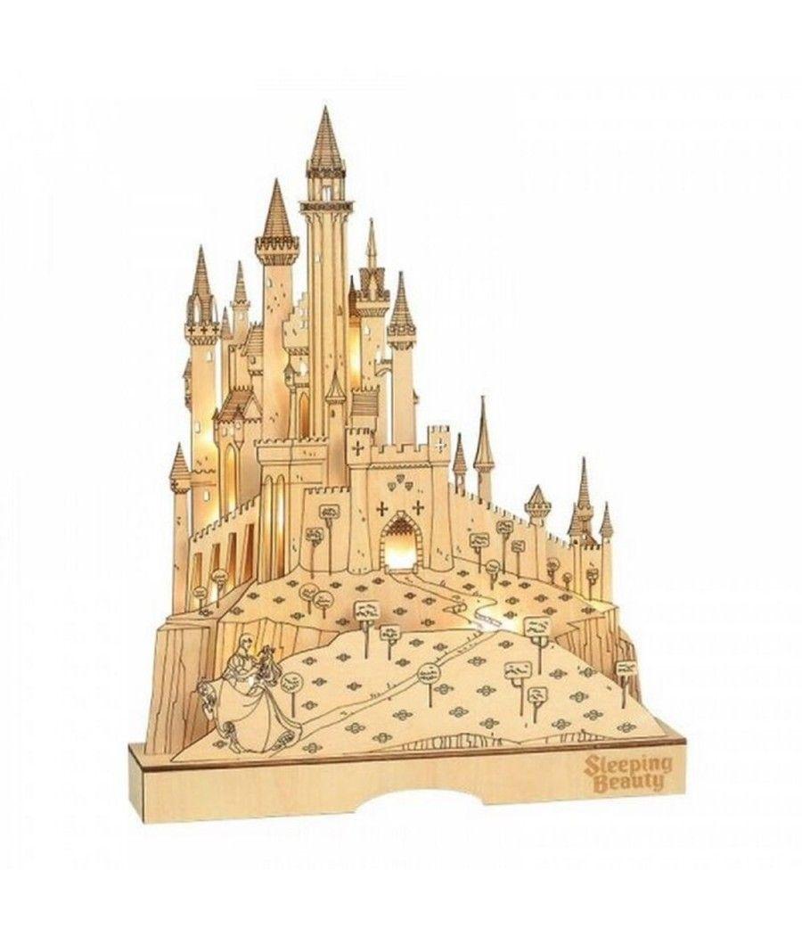 Figura replica enesco disney la bella durmiente castillo iluminado - Imagen 1