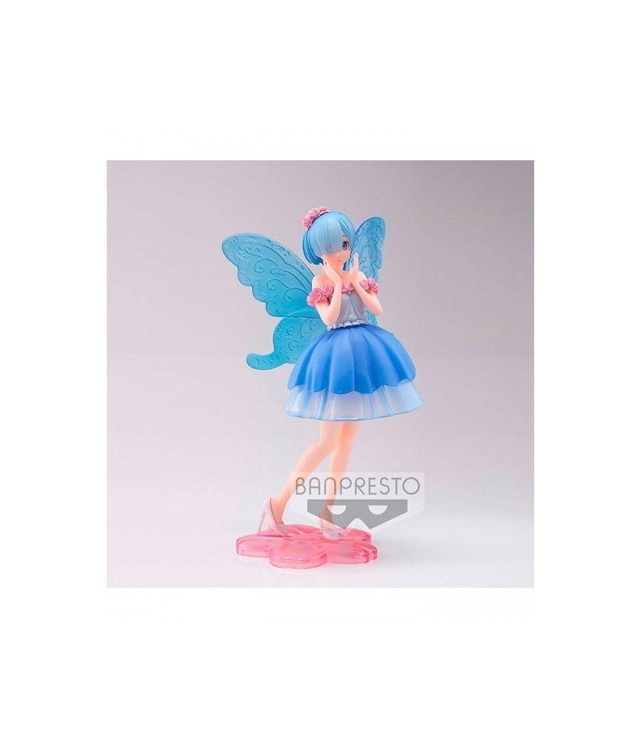 Figura banpresto re zero starting life in another world rem fairy elements - Imagen 1