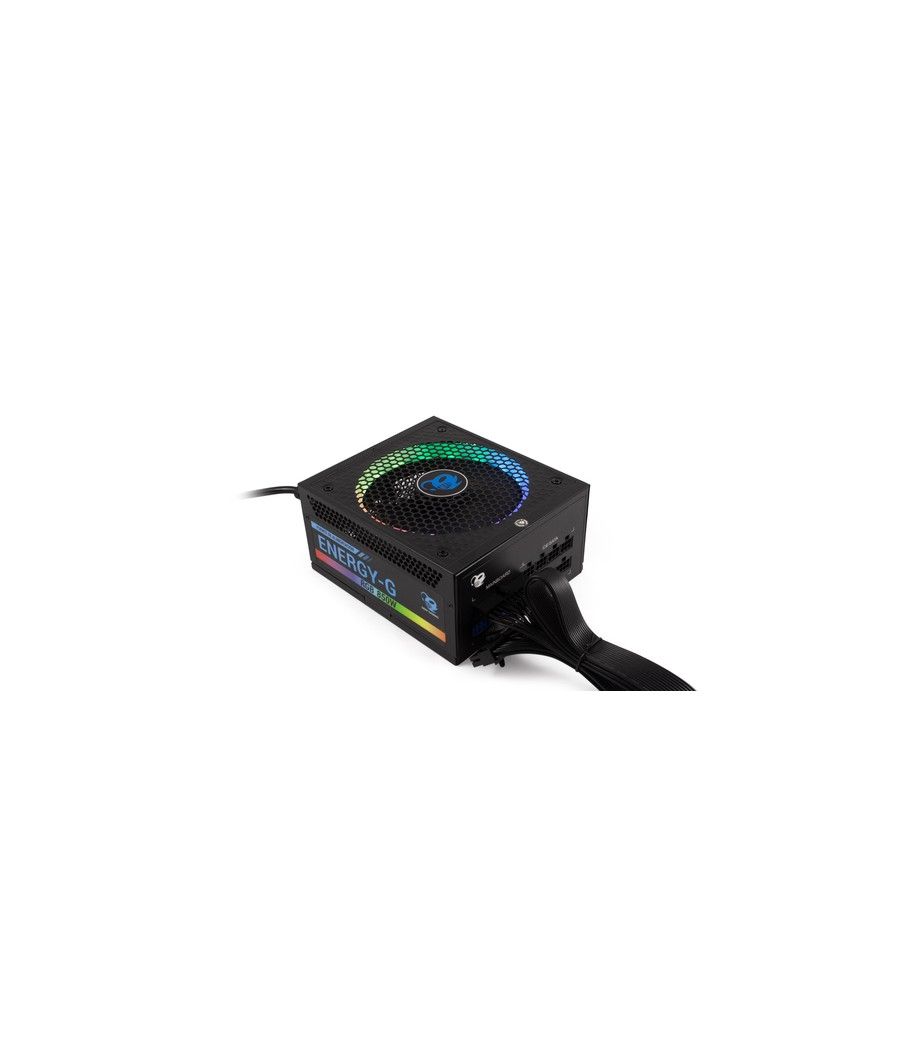 CoolBox RGB-850 Rainbow unidad de fuente de alimentación 850 W 20+4 pin ATX ATX Negro - Imagen 1