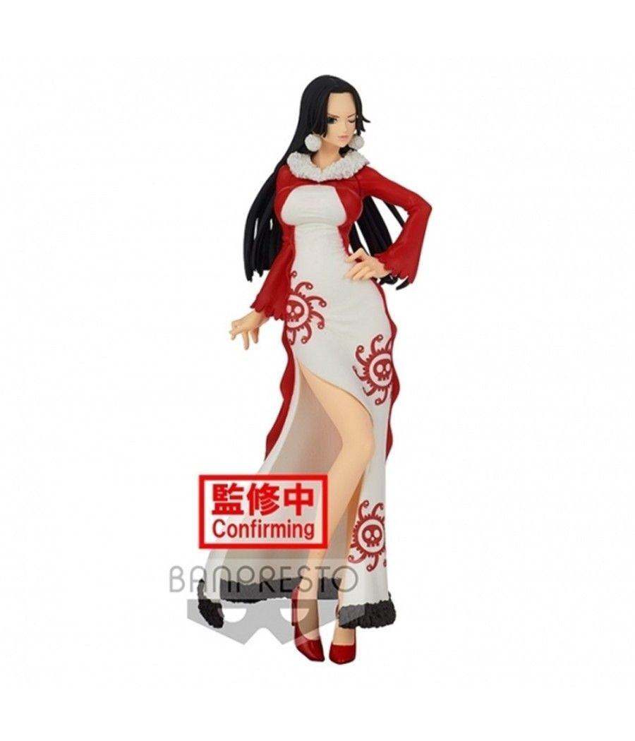 Figura banpresto one piece glitter & glamours boa hancock winter style - Imagen 1