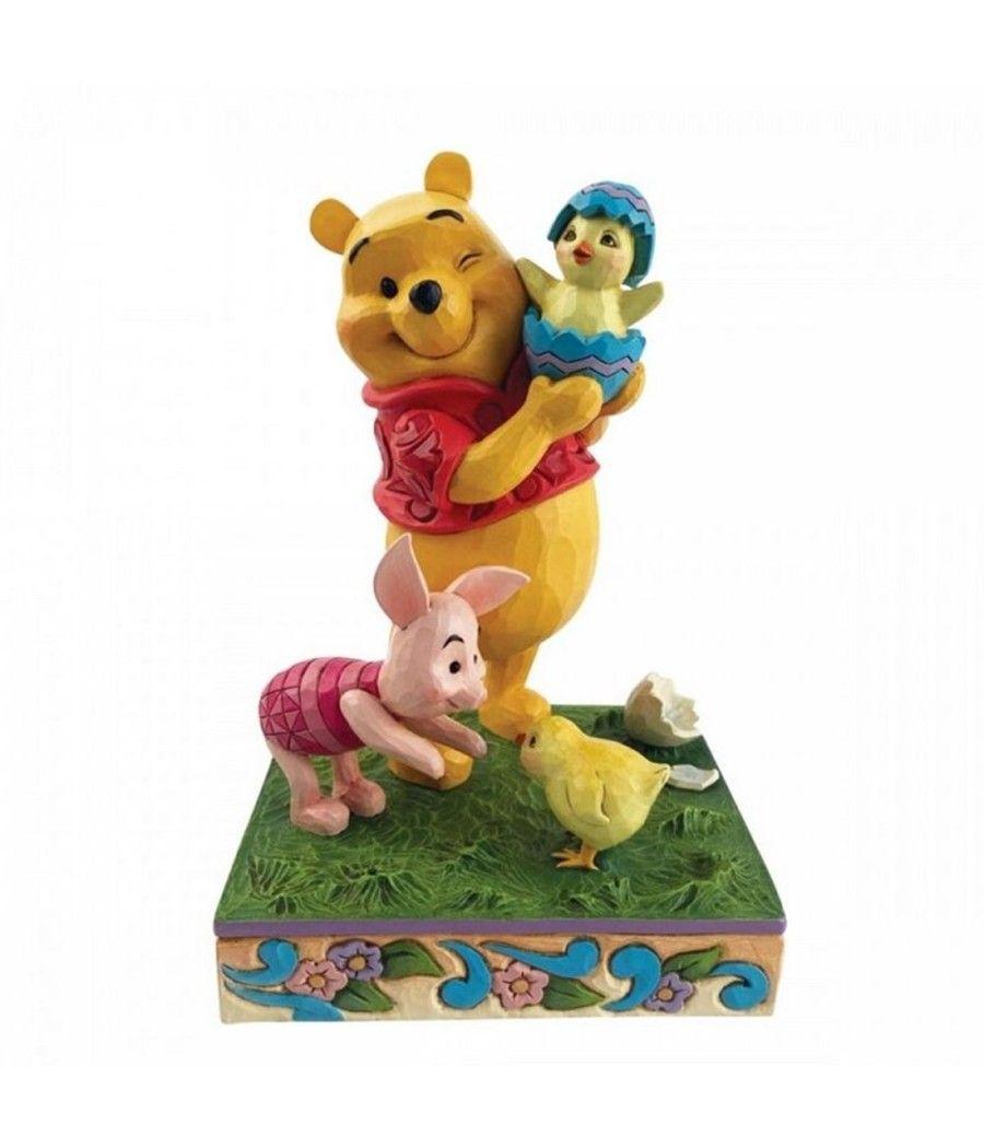 Figura enesco disney winnie the pooh winnie the pooh y piglet con pollitos - Imagen 1