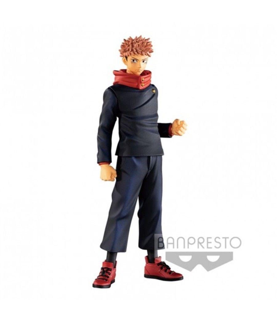 Figura banpresto jujutsu kaisen yuji itadori jikan no kata - Imagen 1