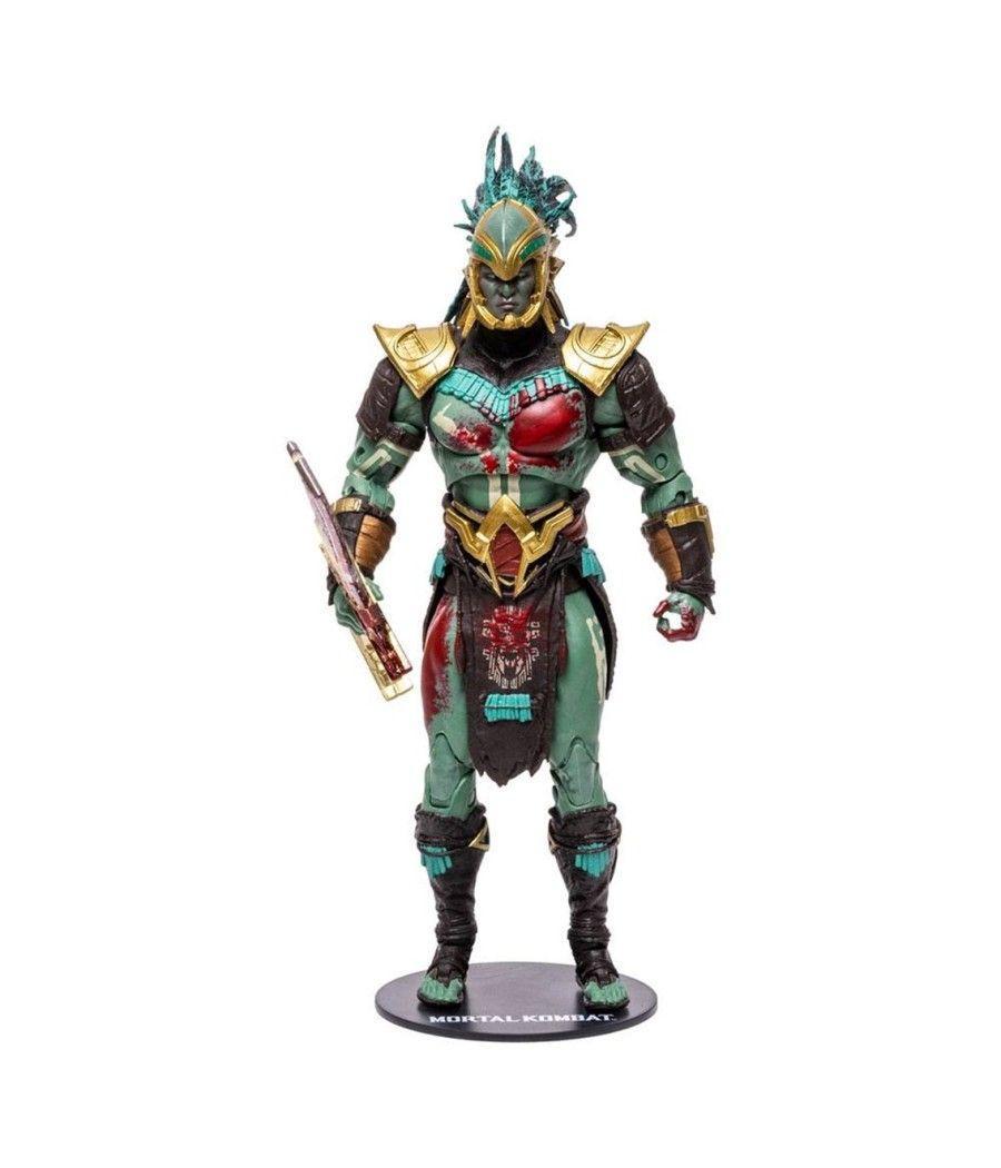 Figura mcfarlane toys mortal kombat kotal kahn (sangriento) - Imagen 1