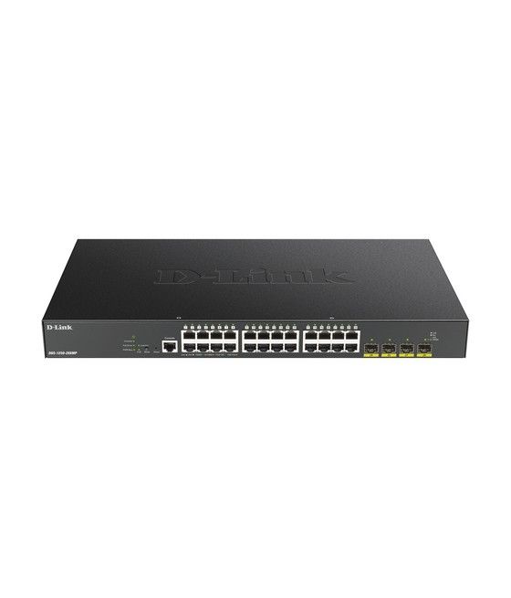 D-Link DGS-1250-28XMP switch Gestionado L3 Gigabit Ethernet (10/100/1000) Energía sobre Ethernet (PoE) Negro - Imagen 1