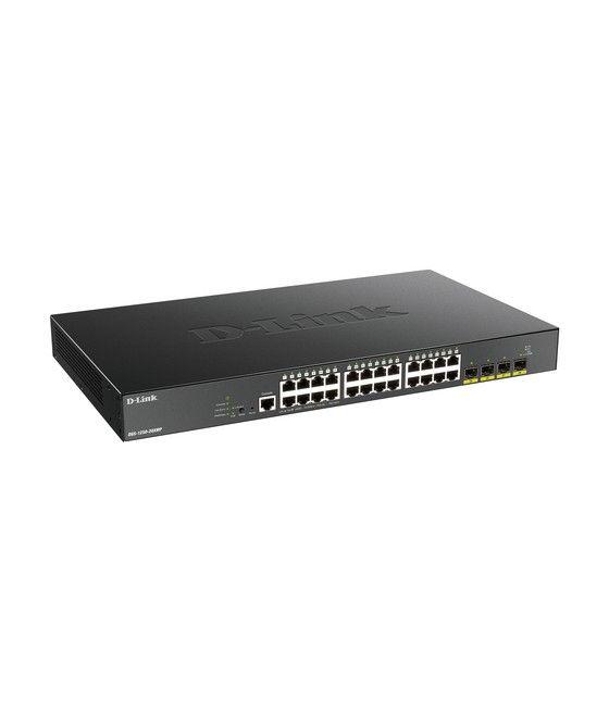 D-Link DGS-1250-28XMP switch Gestionado L3 Gigabit Ethernet (10/100/1000) Energía sobre Ethernet (PoE) Negro - Imagen 2