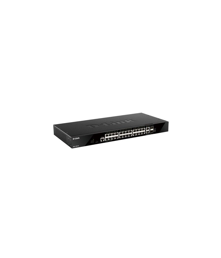 D-Link DGS-1520-28 switch Gestionado L3 10G Ethernet (100/1000/10000) 1U Negro - Imagen 1