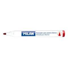 Milan rotulador pizarra-blanca punta redonda rojo -12u- - Imagen 1