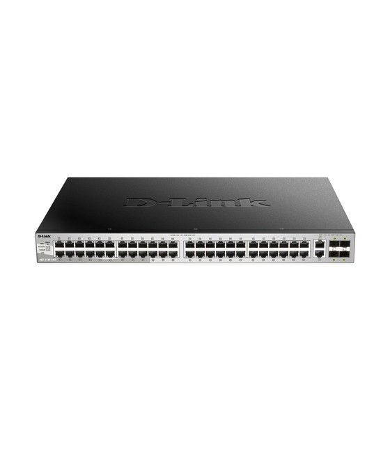 D-Link DGS-3130-54TS Gestionado L3 Gigabit Ethernet (10/100/1000) Negro, Gris