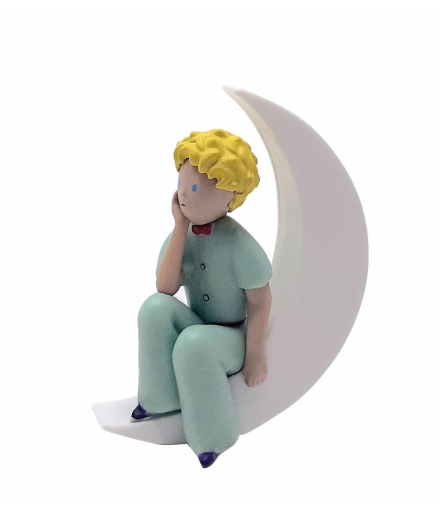 Figura plastoy series tv el principito el principito sentado en la luna pvc - Imagen 1