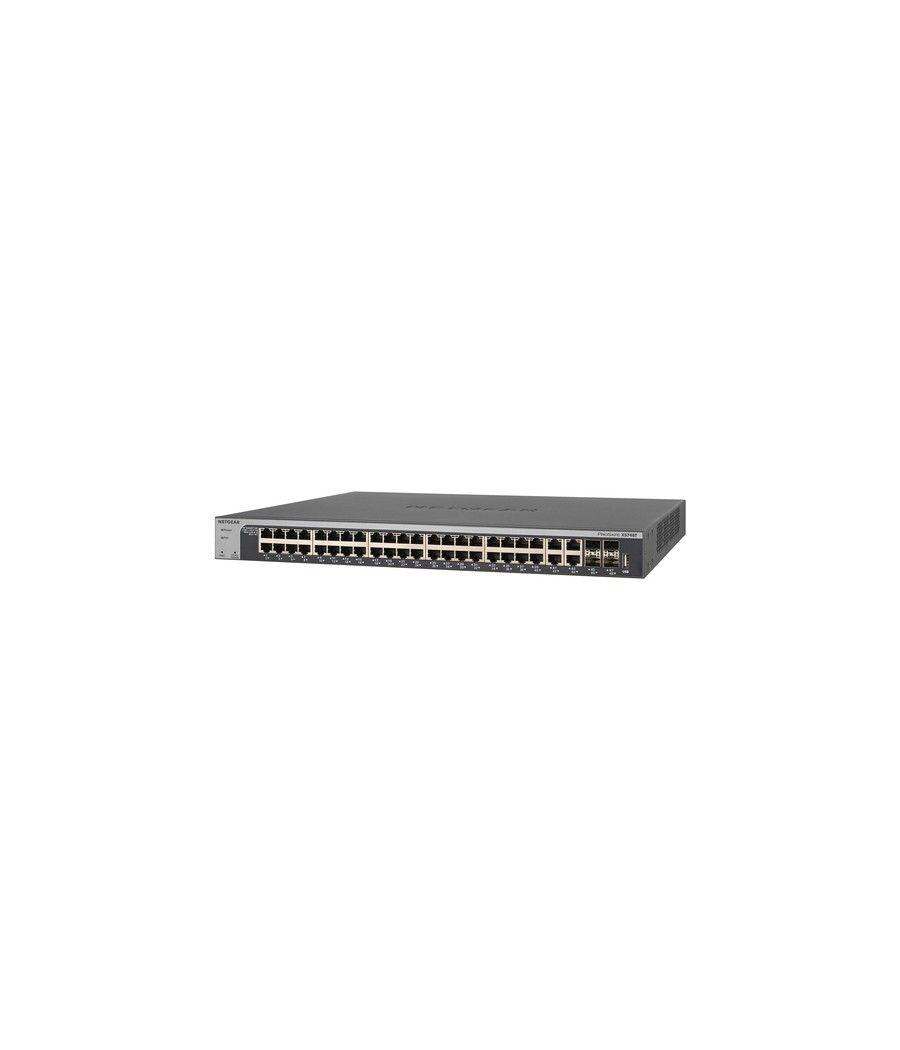 Netgear XS748T-100NES switch Gestionado L2+/L3 10G Ethernet (100/1000/10000) Negro - Imagen 4