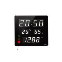 Reloj orium cep con medidor de co2 pantalla led alarma personalizable y sensor de infrarrojos 400x360x40 mm - Imagen 2