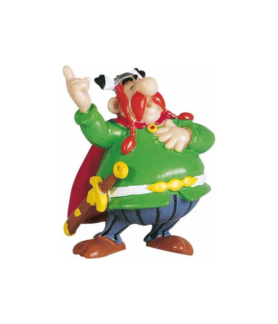 Figura plastoy asterix & obelix jefe abraracurcix pvc - Imagen 1