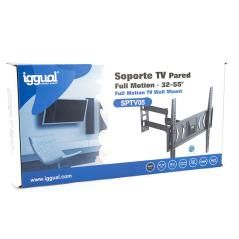 Iggual sptv05 soporte tv 32-55" 25kg pared full