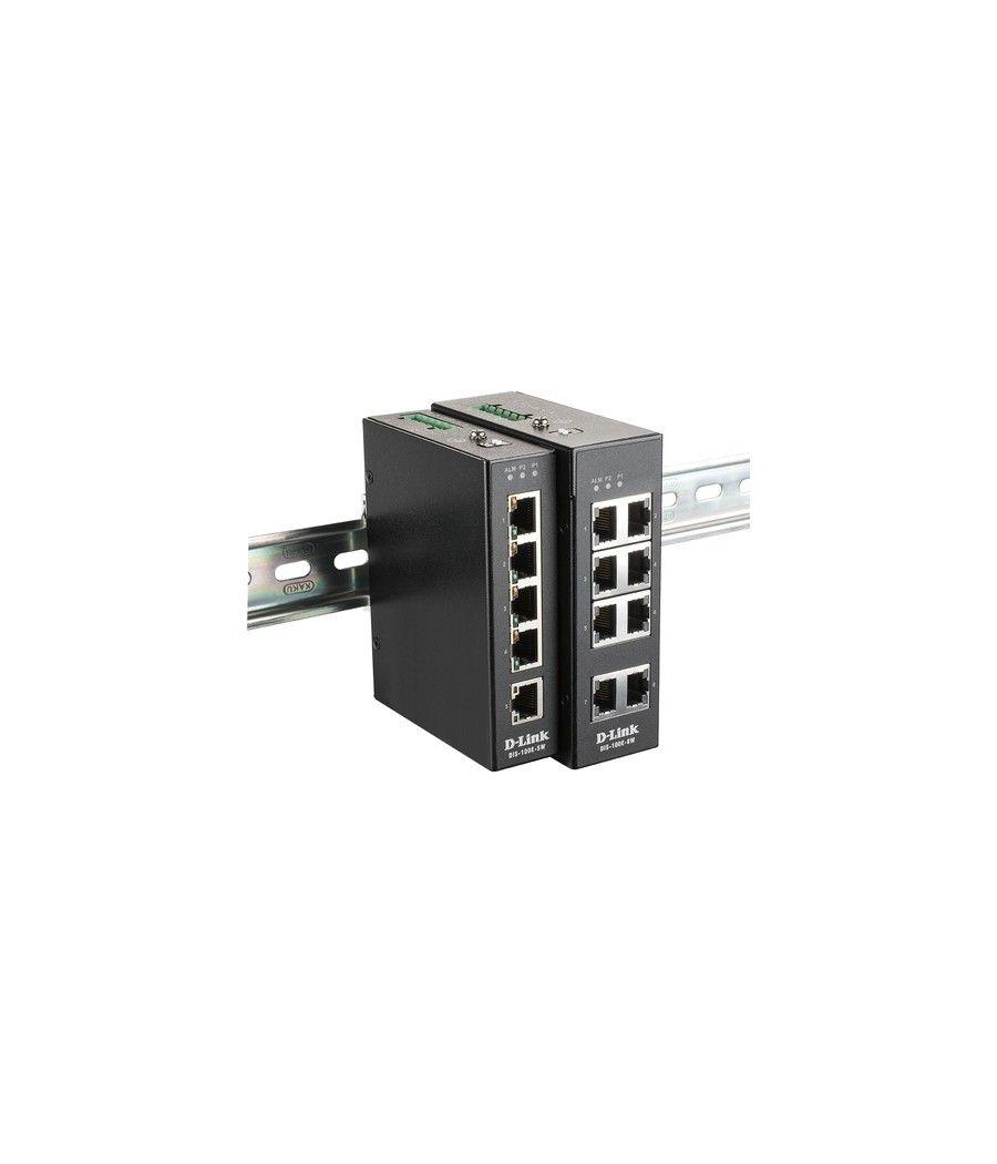 D-Link DIS-100E-8W switch No administrado L2 Fast Ethernet (10/100) Negro - Imagen 2