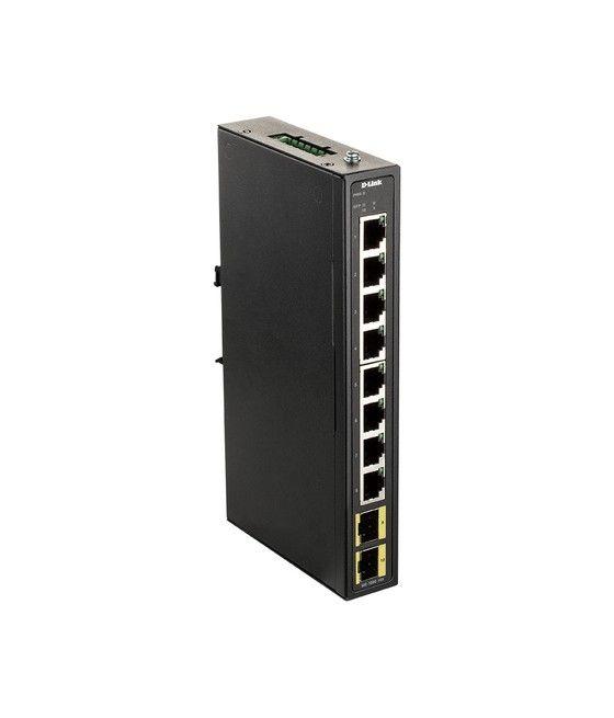 D-Link DIS-100G-10S switch Gestionado Gigabit Ethernet (10/100/1000) Negro - Imagen 1