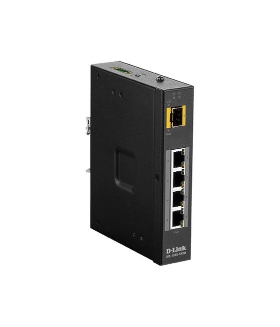 D-Link DIS‑100G‑5PSW No administrado L2 Gigabit Ethernet (10/100/1000) Energía sobre Ethernet (PoE) Negro - Imagen 1