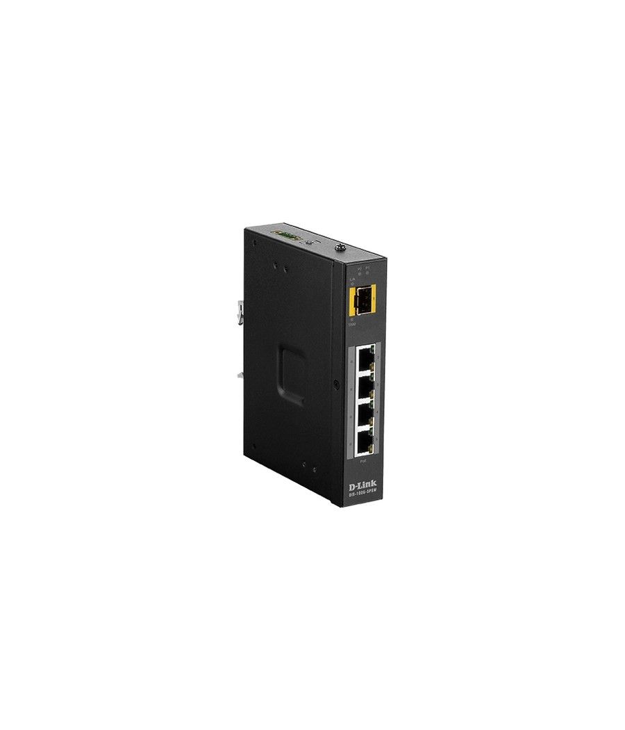 D-Link DIS‑100G‑5PSW No administrado L2 Gigabit Ethernet (10/100/1000) Energía sobre Ethernet (PoE) Negro - Imagen 1