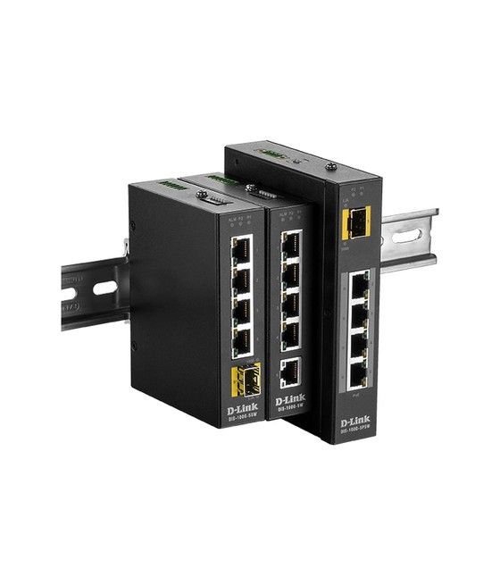 D-Link DIS‑100G‑5PSW No administrado L2 Gigabit Ethernet (10/100/1000) Energía sobre Ethernet (PoE) Negro