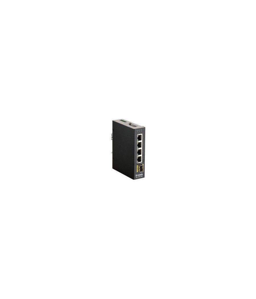 D-Link DIS‑100G‑5SW No administrado L2 Gigabit Ethernet (10/100/1000) Negro - Imagen 1