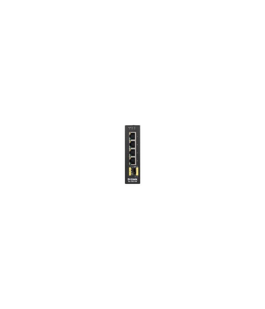 D-Link DIS‑100G‑5SW No administrado L2 Gigabit Ethernet (10/100/1000) Negro - Imagen 2
