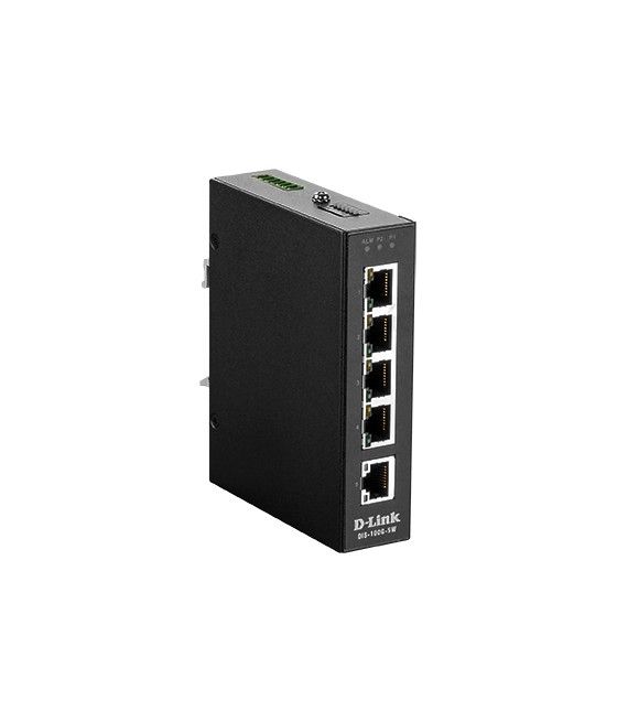 D-Link DIS‑100G‑5W No administrado L2 Gigabit Ethernet (10/100/1000) Negro - Imagen 1