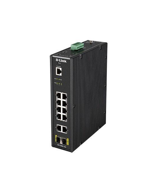 D-Link DIS-200G-12S switch Gestionado L2 Gigabit Ethernet (10/100/1000) Negro - Imagen 1