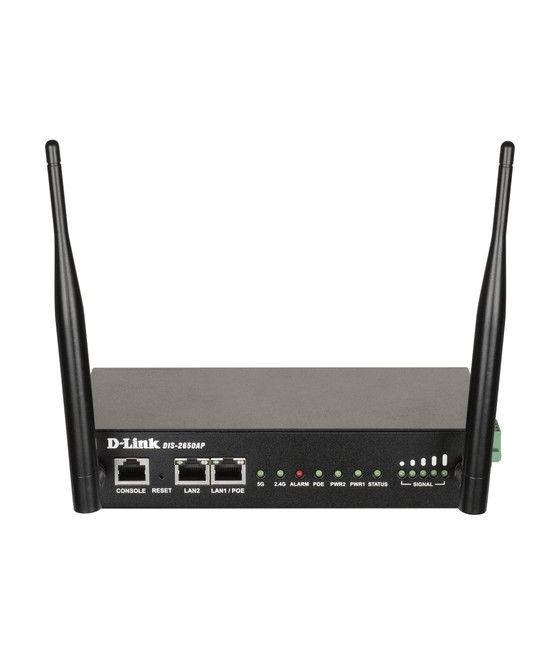 D-Link DIS-2650AP punto de acceso inalámbrico 1200 Mbit/s Negro Energía sobre Ethernet (PoE) - Imagen 2