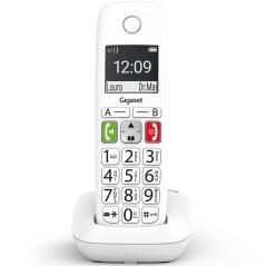 Telefono fijo inalambrico gigaset e290 blanco 150 numeros - 21 tonos - Imagen 1