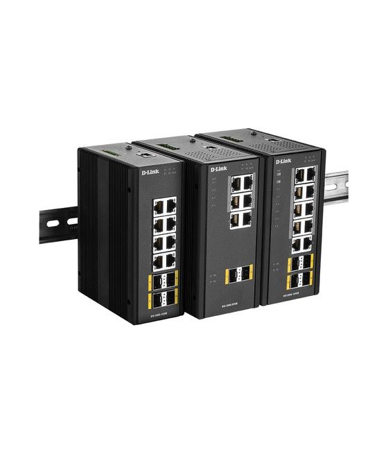 D-Link DIS‑300G‑14PSW Gestionado L2 Gigabit Ethernet (10/100/1000) Energía sobre Ethernet (PoE) Negro - Imagen 2