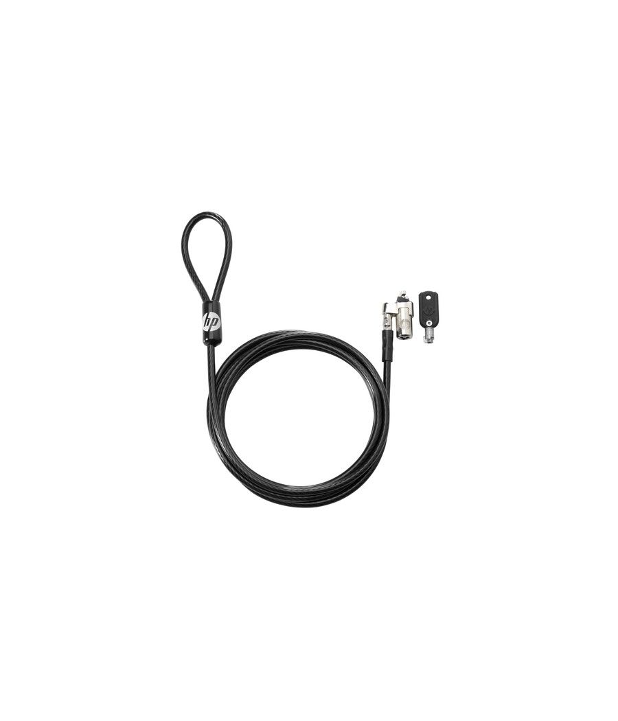 HP Bloqueo de cable con llave de 10 mm - Imagen 1