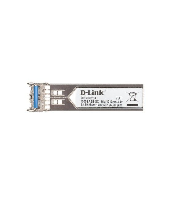 D-Link DIS‑S302SX red modulo transceptor Fibra óptica 1000 Mbit/s mini-GBIC