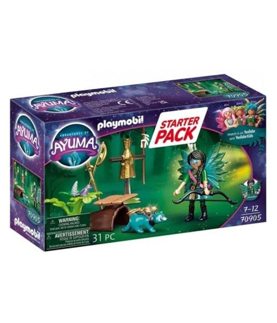 Playmobil starter pack knight fairy con mapache - Imagen 1