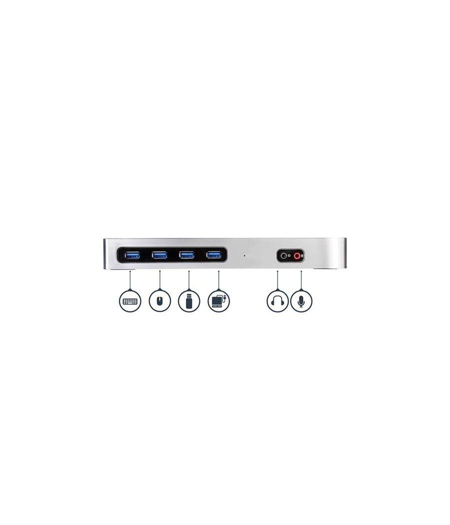 StarTech.com Docking Station 4K Dual con 6 Puertos USB C / USB 3.0 - Imagen 4