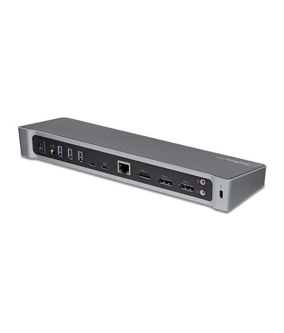 StarTech.com Dock USB C para Triple Pantalla 4K con 5x Puertos USB 3.0 - PD de 100W - Imagen 2