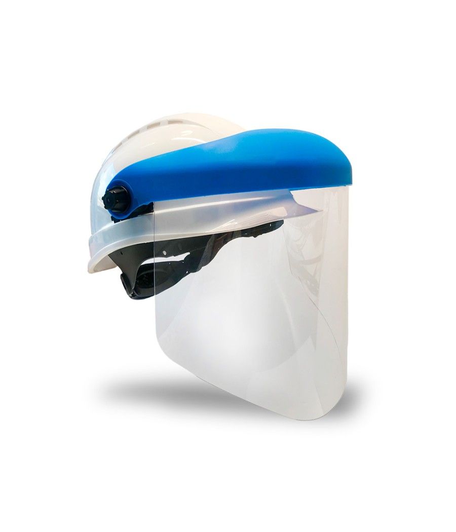 Pantalla para casco faru a20c con visera y protector barbilla azul 200x300 mm - Imagen 6